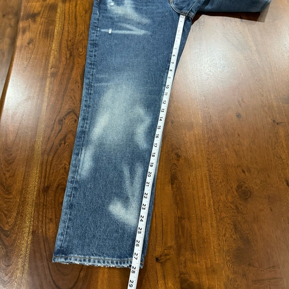 New! J. Crew Slouchy Boyfriend Jeans in Barn Wash Size 27 - Picture 9 of 10